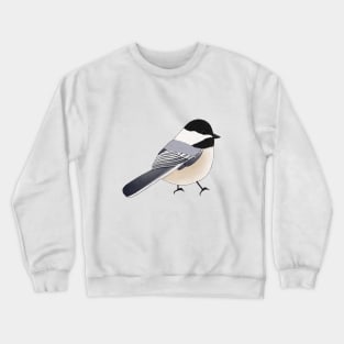 Black-Capped Chickadee Crewneck Sweatshirt